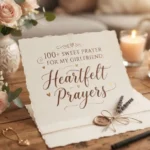 100+ Sweet Prayer for My Girlfriend: Heartfelt Prayers