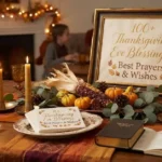 100+ Thanksgiving Eve Blessings: Best Prayers & Wishes