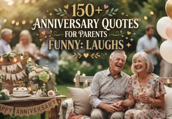 150+ Anniversary Quotes for Parents Funny: Laughs
