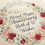 181+ Blessed Happy Anniversary Both of U: Wishes