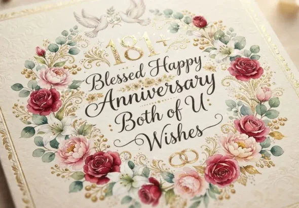 181+ Blessed Happy Anniversary Both of U: Wishes