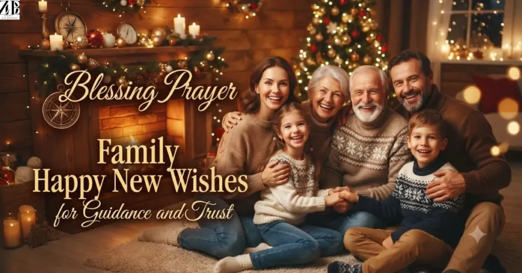 Blessing Prayer Family Happy New Year Wishes for Guidance and Trust