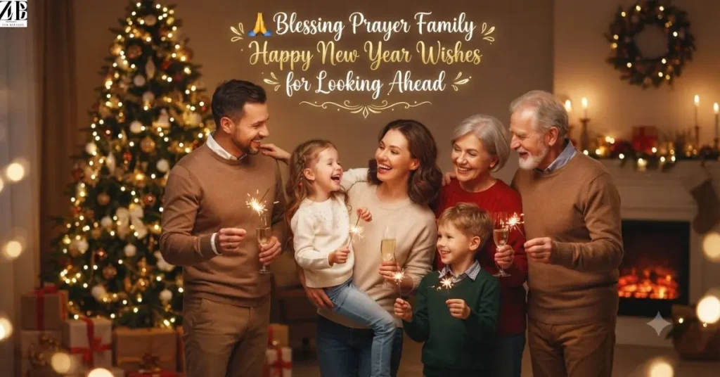 Blessing Prayer Family Happy New Year Wishes for Looking Ahead