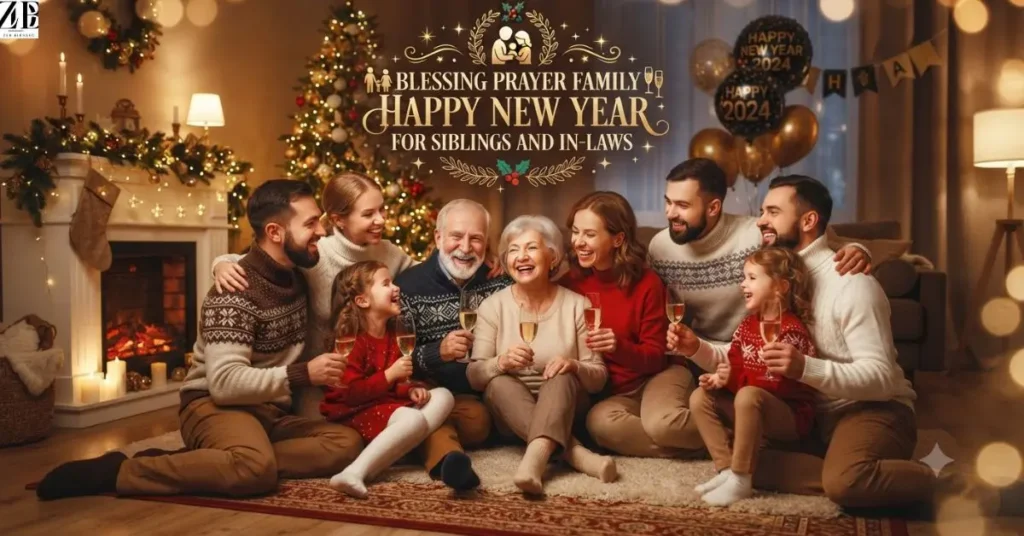 Blessing Prayer Family Happy New Year Wishes for Siblings and In-Laws
