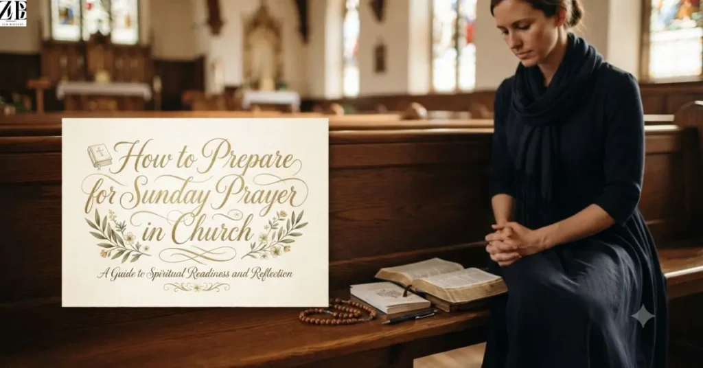 How to Prepare for Sunday Prayer in Church