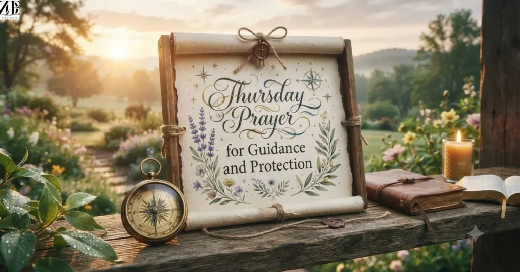 Thursday Prayer for Guidance and Protection