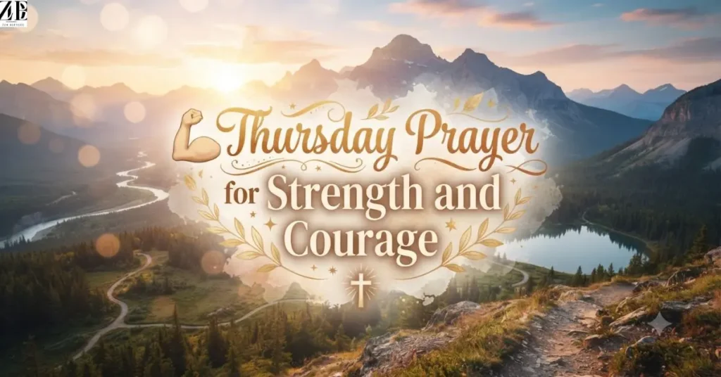 Thursday Prayer for Strength and Courage